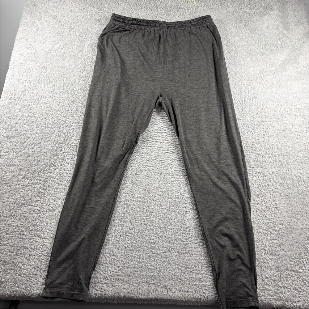 Primark Performance Pants Mens XL Gray Light Weight Wicking Poly Lounge Athletic